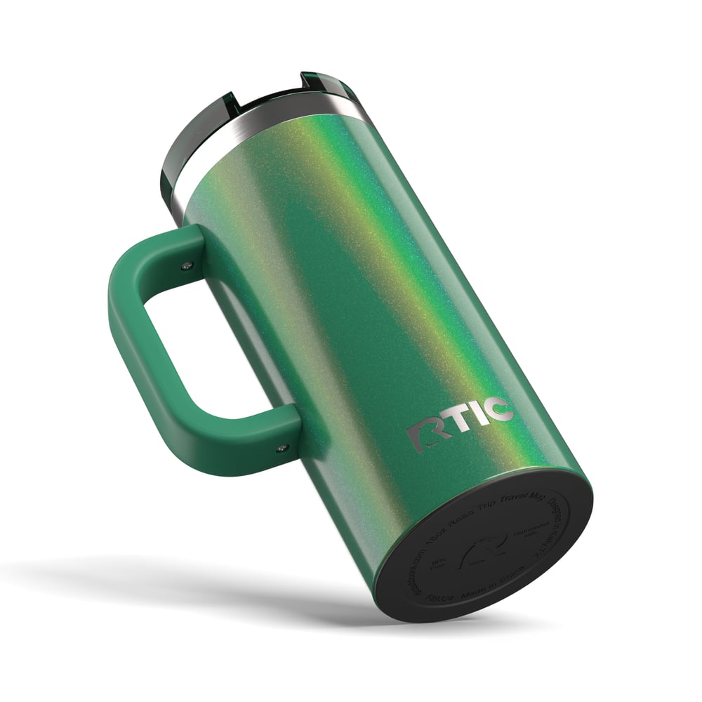 RTIC For Outdoor Road Trip Travel Mug - Pine Tree Glitter - Image 7