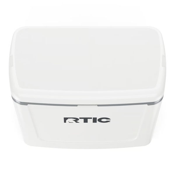 RTIC For Outdoor 16 QT Road Trip Cooler - White & Grey - Image 7