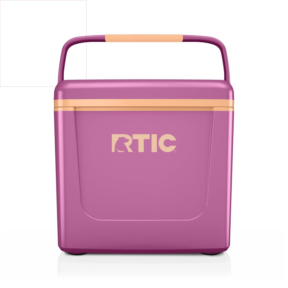 RTIC For Outdoor 8 QT Road Trip Personal Cooler - Orchid/Peach Tea - Image 2