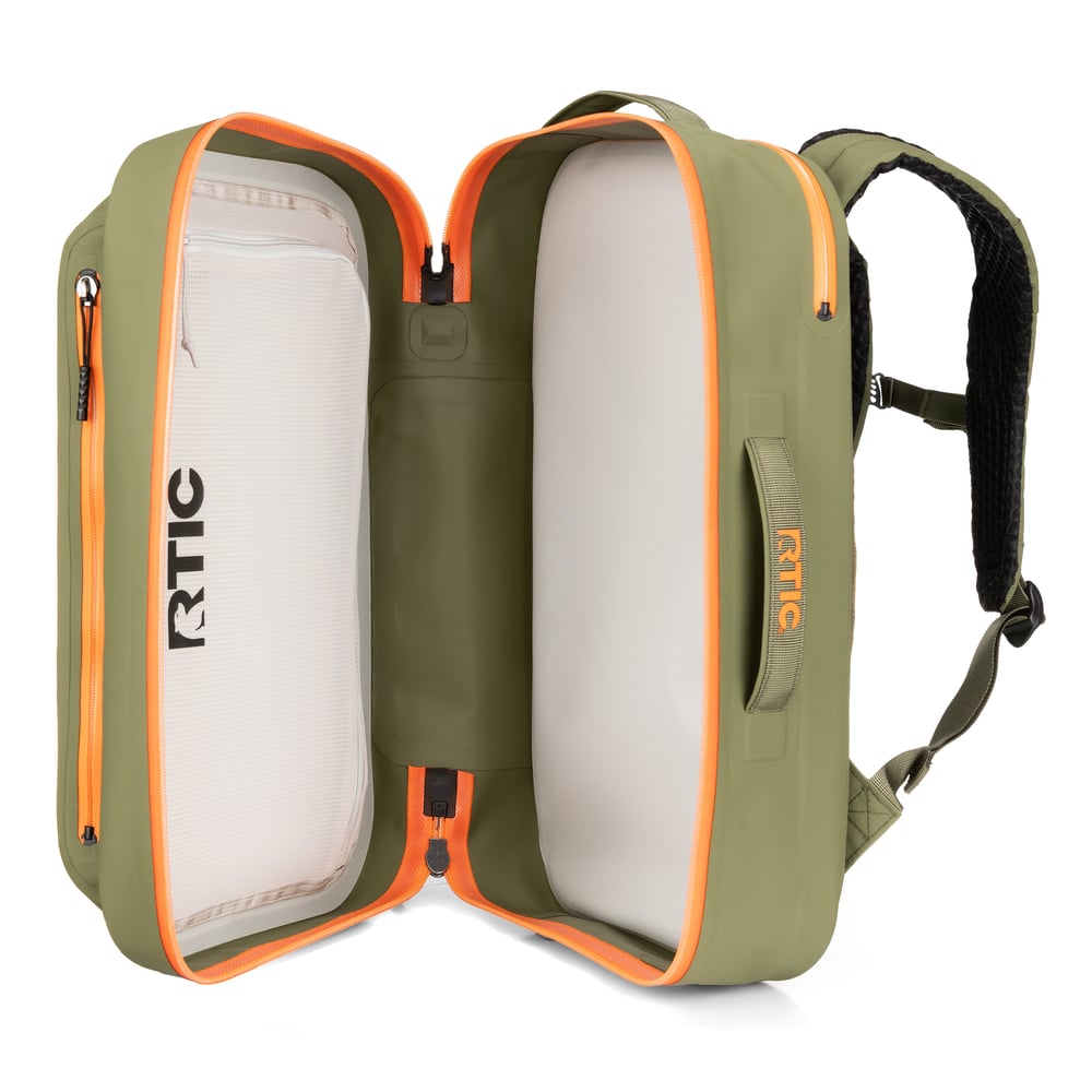 RTIC For Outdoor RAIN OR SHINE-Olive & Orange - Image 10