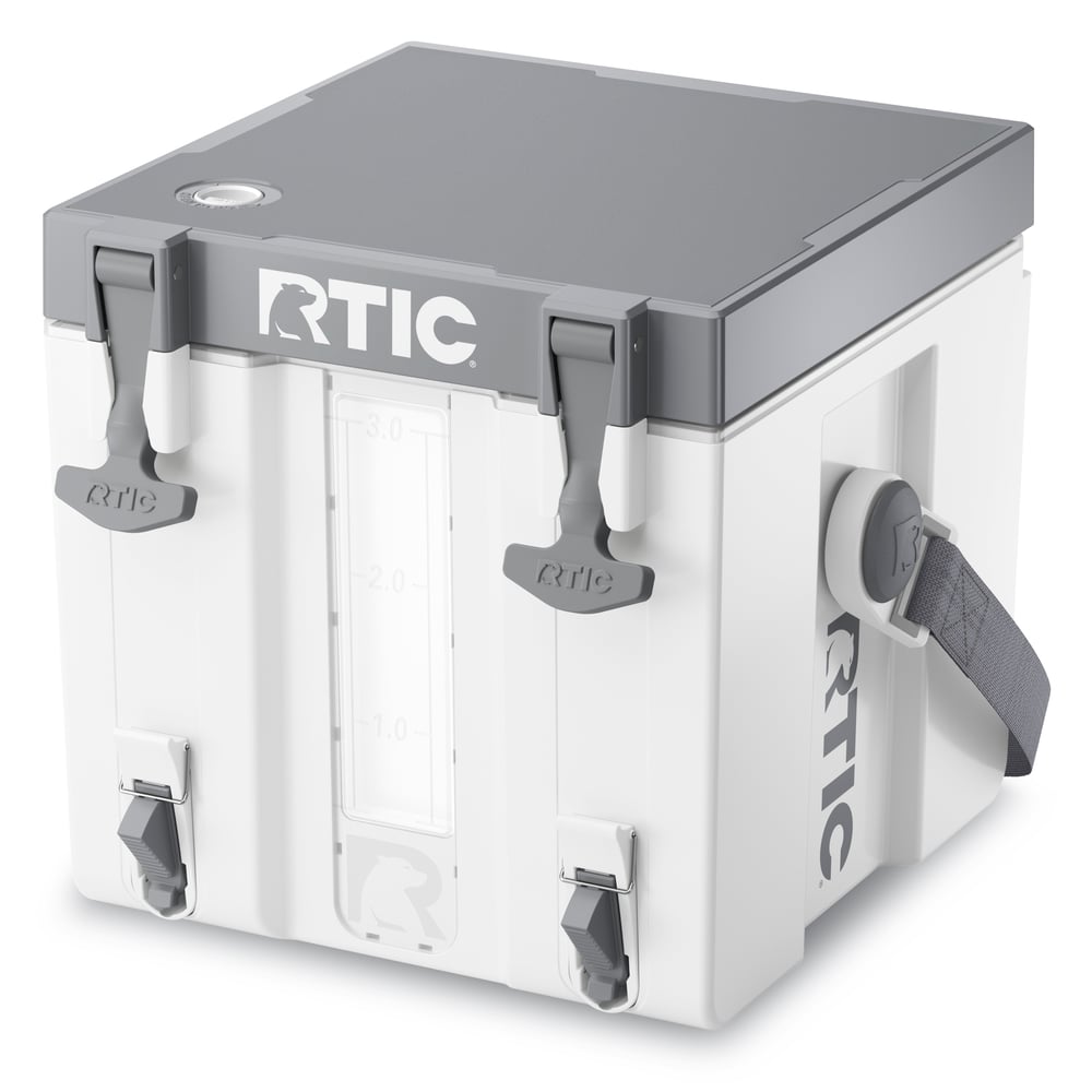 RTIC For Outdoor Halftime Water Cooler - 3 Gallon - White & Grey