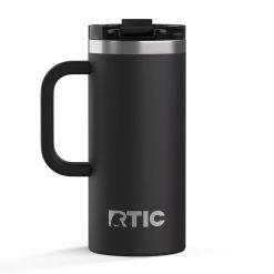RTIC For Outdoor Road Trip Travel Mug - Black