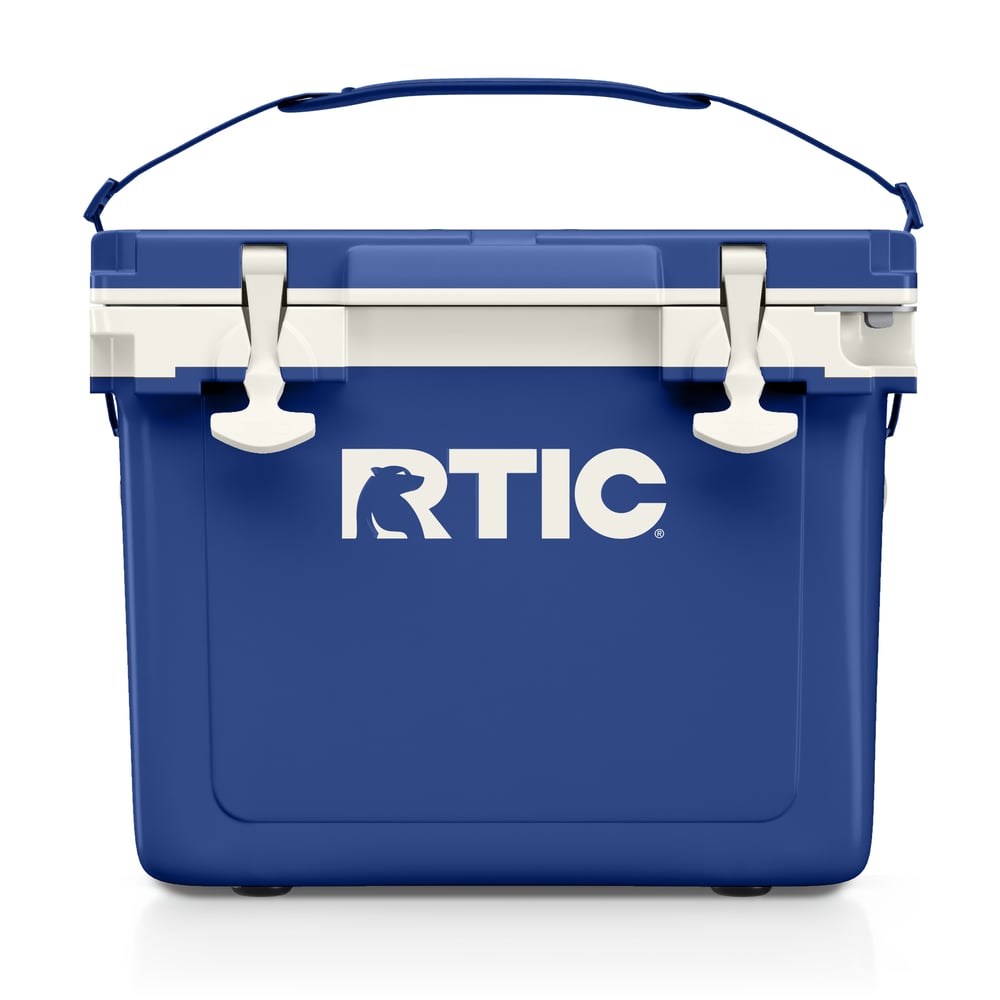 RTIC For Outdoor 22 QT Ultra-Light Cooler - Cobalt & White - Image 2