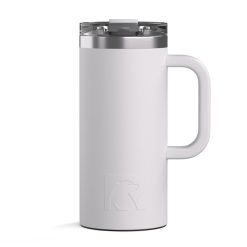 Alternative view of RTIC For Outdoor Road Trip Travel Mug - White