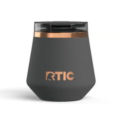 RTIC For Outdoor 8oz Happy Hour Lowball Tumbler - Light Black