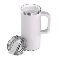 Alternative view of RTIC Insulated Road Trip Travel Mug - Cool Grey