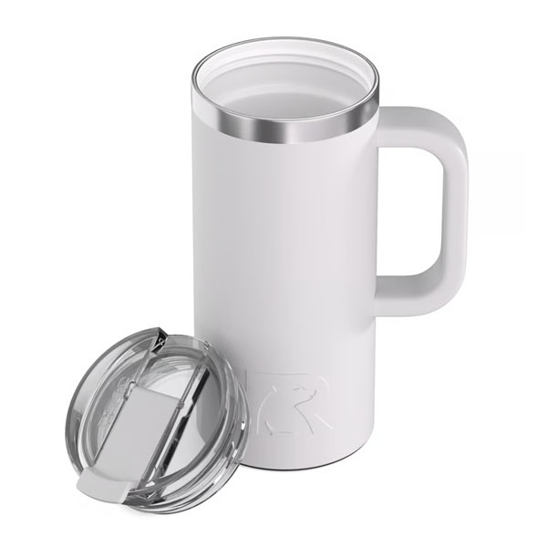 RTIC For Outdoor Road Trip Travel Mug - Cool Grey - Image 2