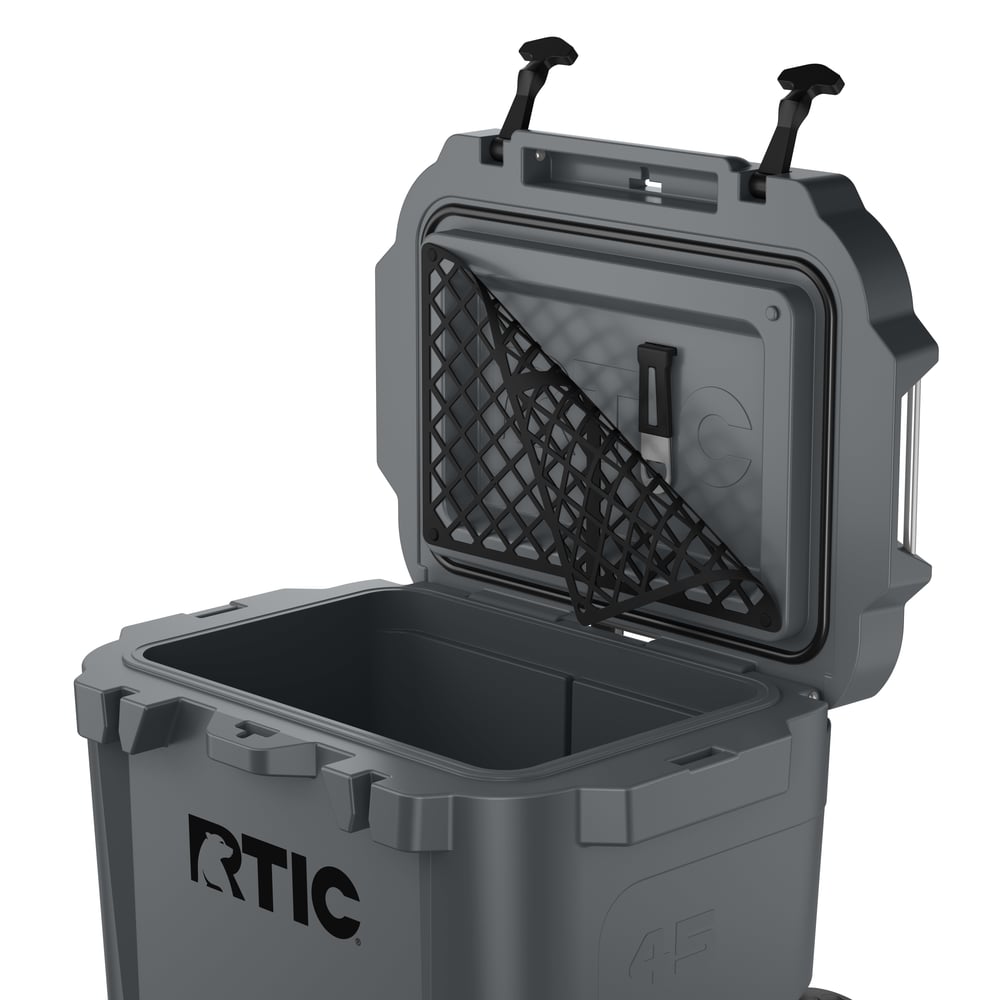 RTIC For Outdoor 45 QT Ultra-Tough Wheeled Cooler - Dark Grey - Image 8