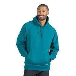 RTIC Insulated Water-Repellent Pullover Hoodie - Relaxed Fit - Deep Harbor