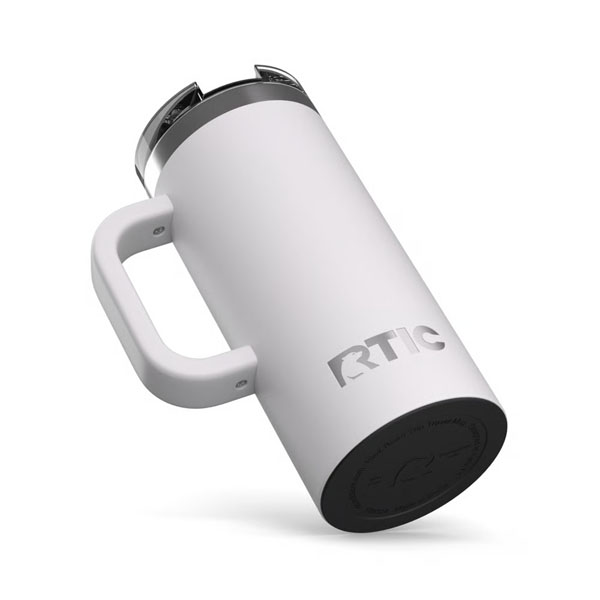 RTIC For Outdoor Road Trip Travel Mug - Cool Grey - Image 6