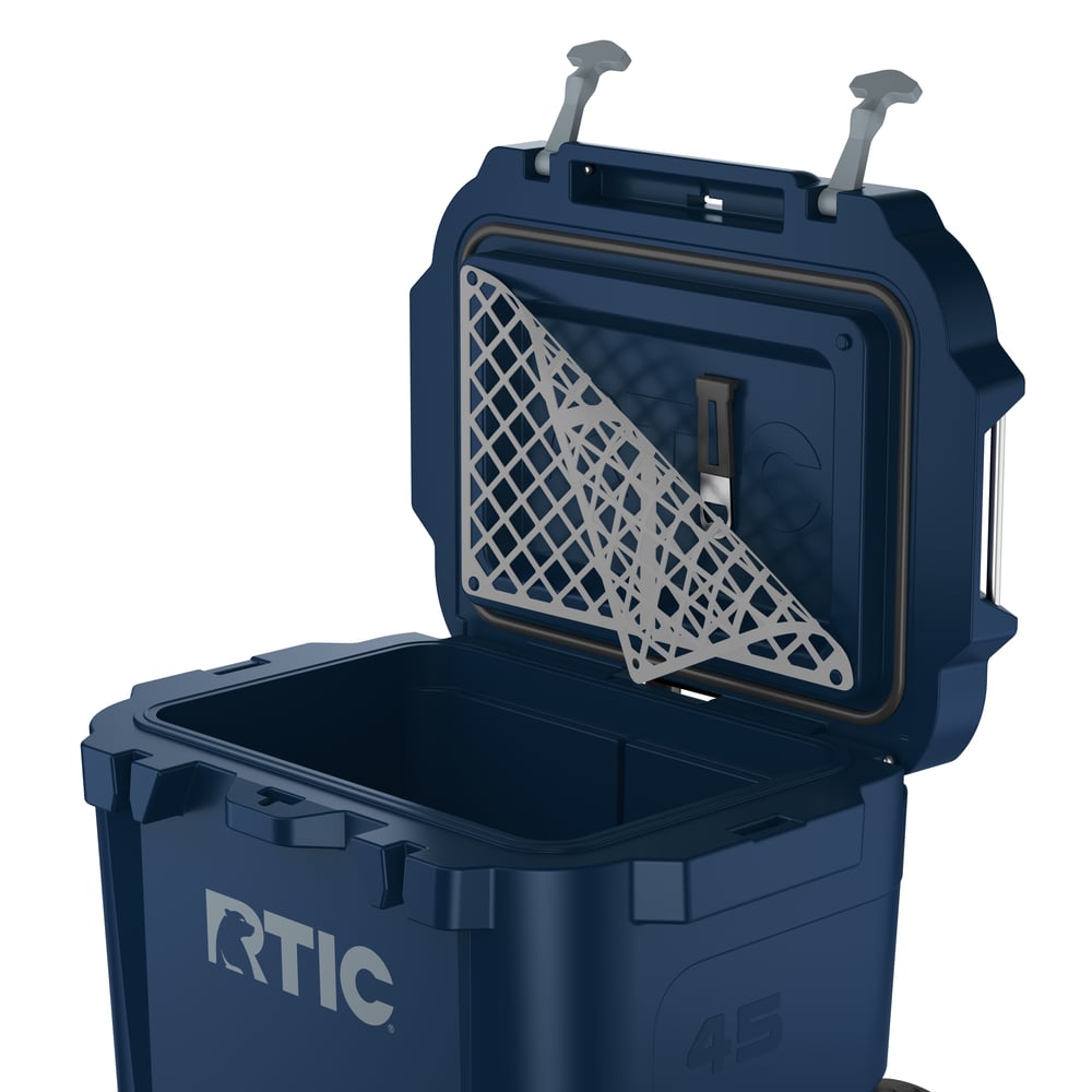 RTIC For Outdoor 45 QT Ultra-Tough Wheeled Cooler - Navy - Image 8
