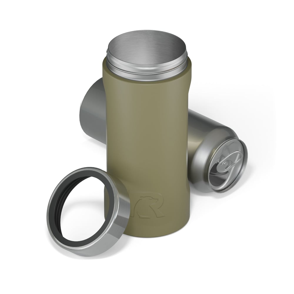 RTIC For Outdoor 24oz Ultimate Can Cooler - Olive - Image 4