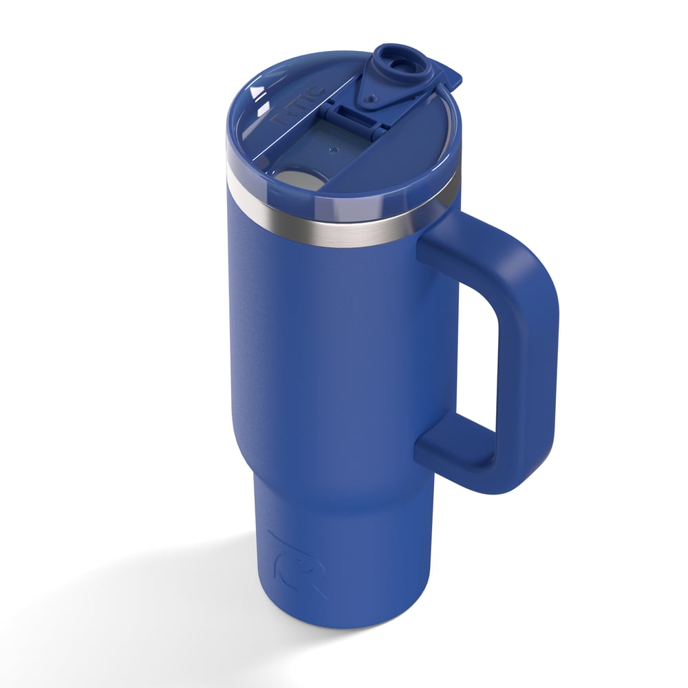 RTIC For Outdoor Road Trip Tumbler - Cobalt - Image 4