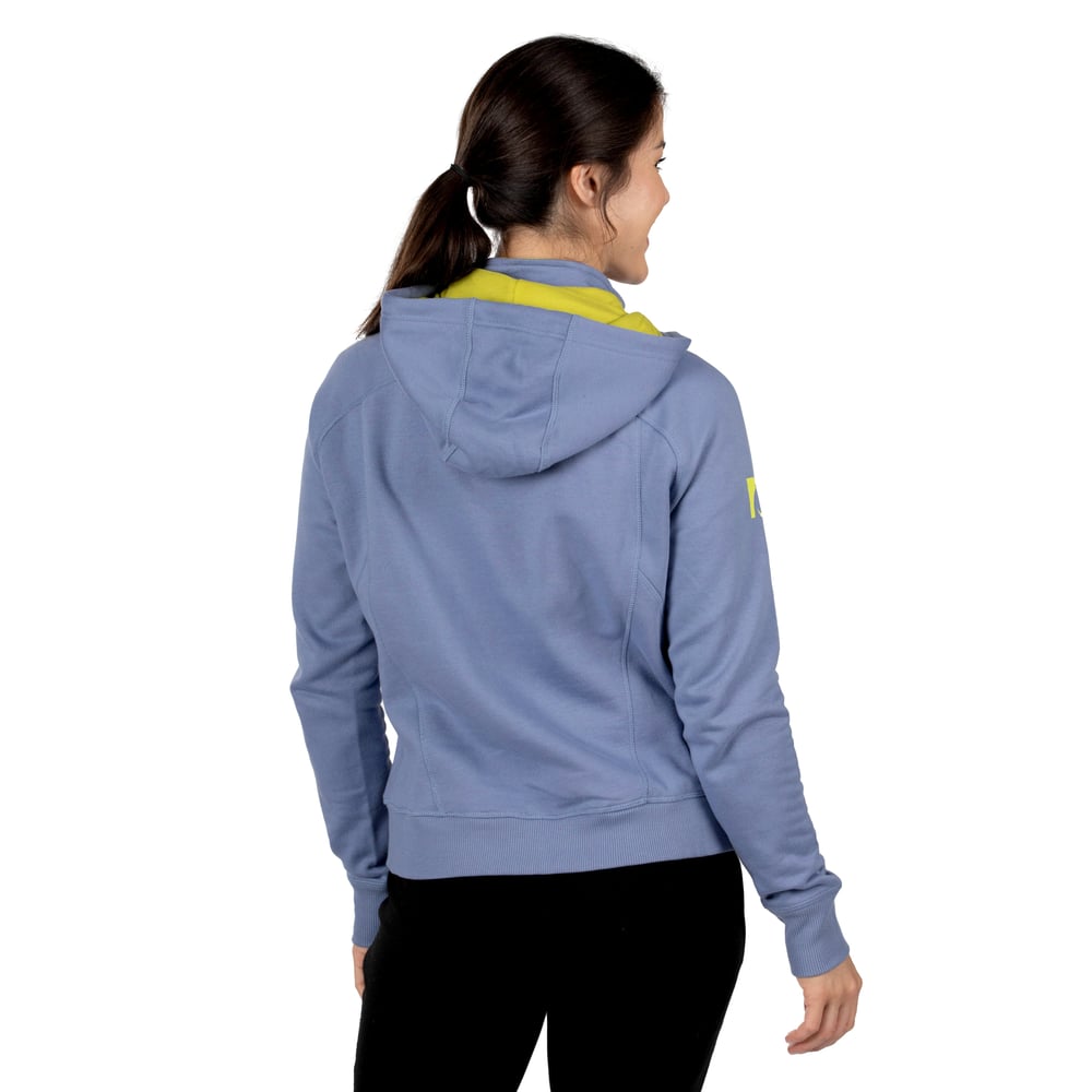 RTIC For Outdoor Women's Water-Repellent Full-Zip Hoodie-Cobalt - Image 6