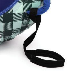 Alternative view of RTIC Insulated Tough Snow Tubes- Harbor Blue/Teal Plaid
