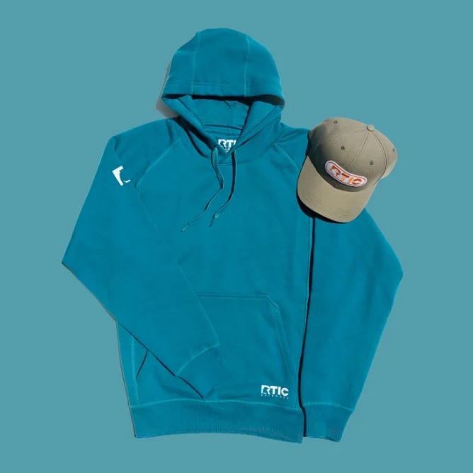 RTIC Hoodie and Baseball Hat