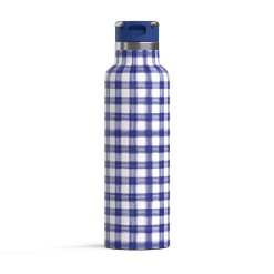 RTIC For Outdoor Journey Bottle - Cobalt Gingham