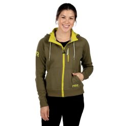 RTIC Insulated Women's Water-Repellent Full-Zip Hoodie-Olive