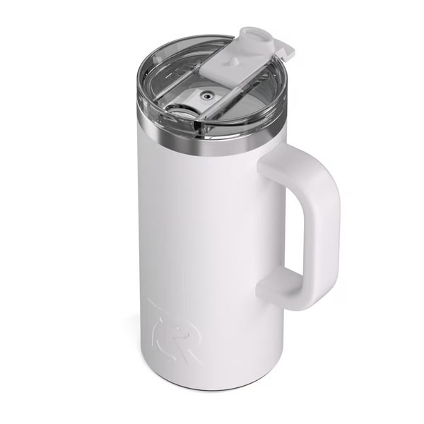 RTIC For Outdoor Road Trip Travel Mug - Cool Grey - Image 4