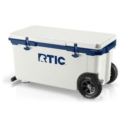 RTIC For Outdoor 72 QT Ultra-Light Wheeled Cooler - Cool Grey & Navy