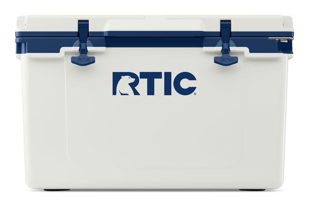 RTIC For Outdoor 52 QT Ultra-Light Cooler - Cool Grey & Navy - Image 2
