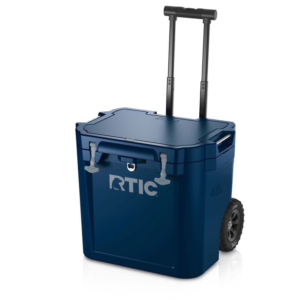 RTIC For Outdoor 45 QT Ultra-Tough Wheeled Cooler - Navy - Image 11