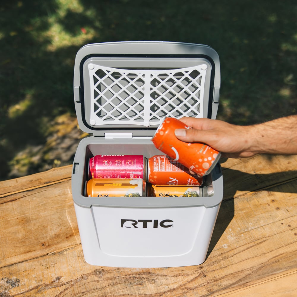 RTIC For Outdoor 8 QT Road Trip Personal Cooler - Sage/Beach - Image 11