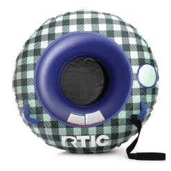 RTIC Insulated Tough Snow Tubes- Harbor Blue/Teal Plaid