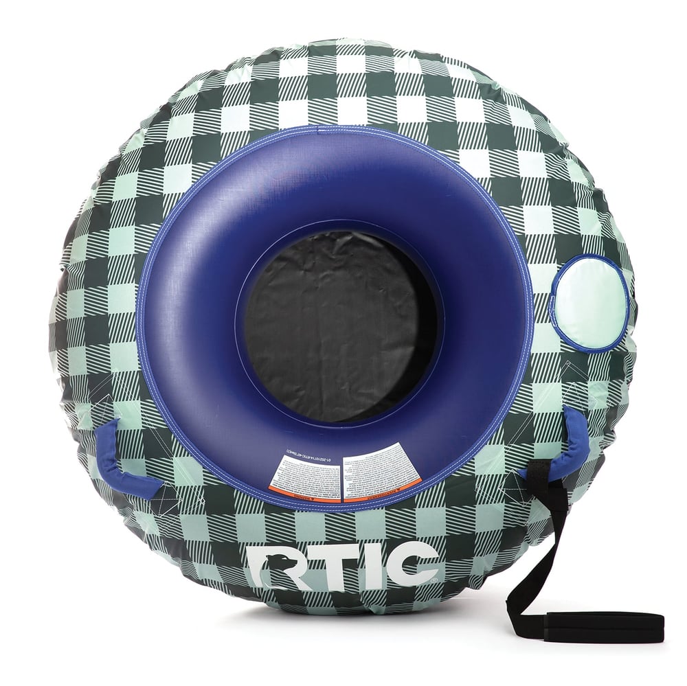 RTIC For Outdoor Tough Snow Tubes- Harbor Blue/Teal Plaid