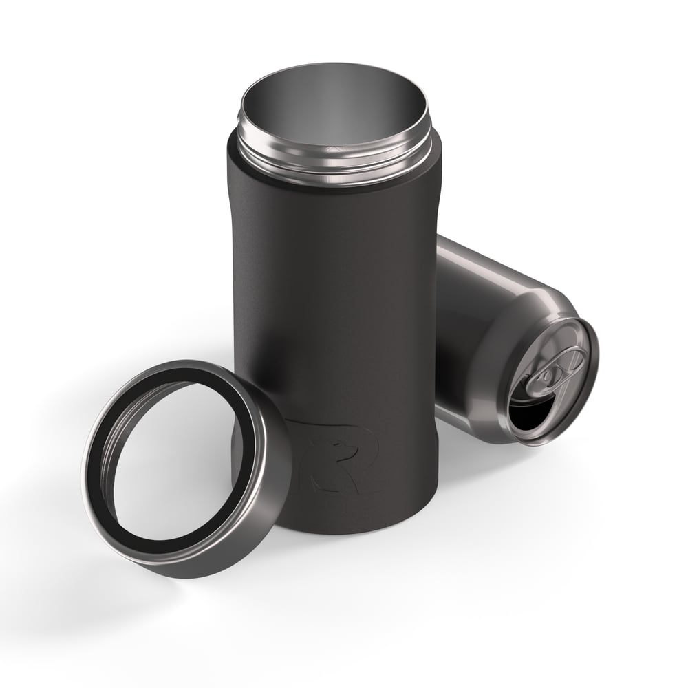 RTIC For Outdoor 16oz Ultimate Craft Can Cooler - Black - Image 4