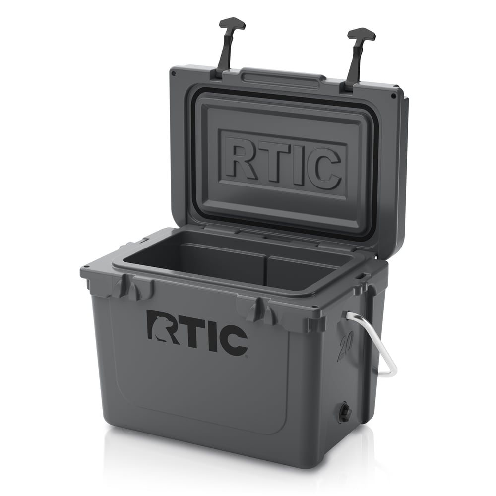 RTIC For Outdoor 20 QT Ultra-Tough Cooler - Dark Grey - Image 3
