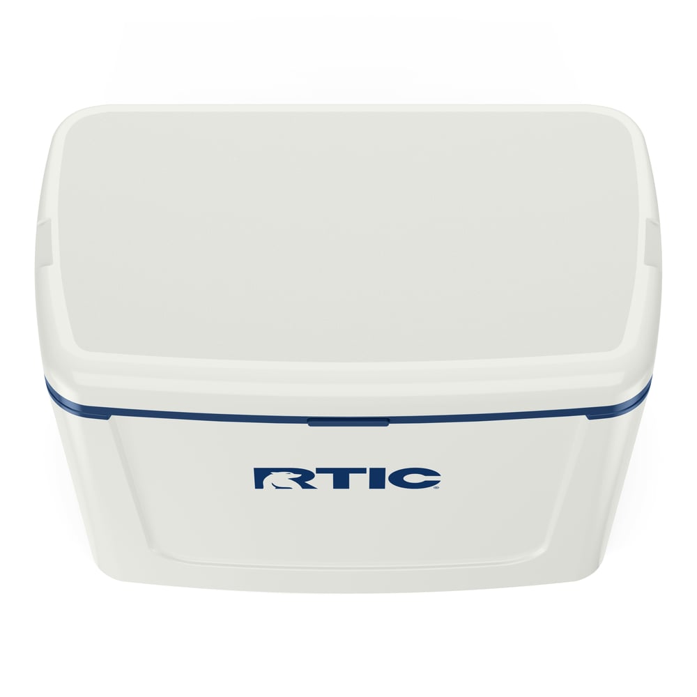RTIC For Outdoor 16 QT Road Trip Cooler - Cool Grey & Navy - Image 7