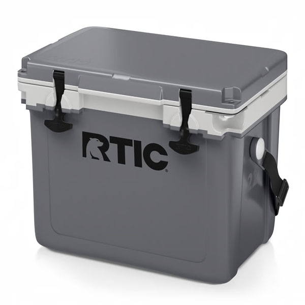 RTIC Insulated 22 QT Ultra-Light Cooler - Dark Grey & Cool Grey