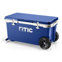 RTIC For Outdoor 72 QT Ultra-Light Wheeled Cooler - Cobalt & White