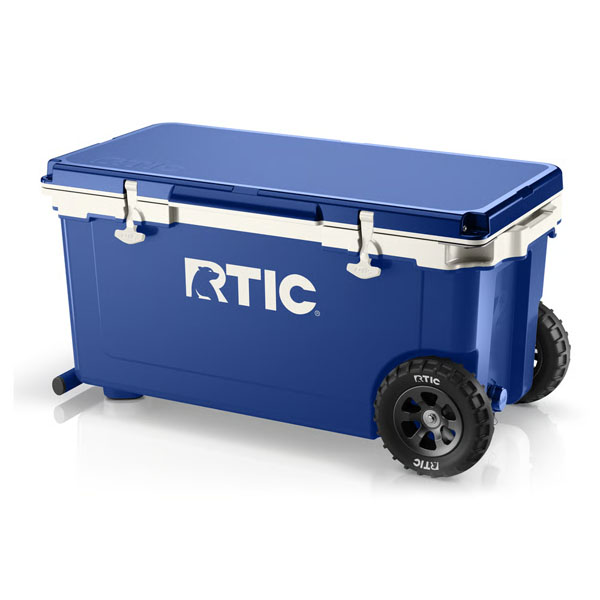 RTIC For Outdoor 72 QT Ultra-Light Wheeled Cooler - Cobalt & White