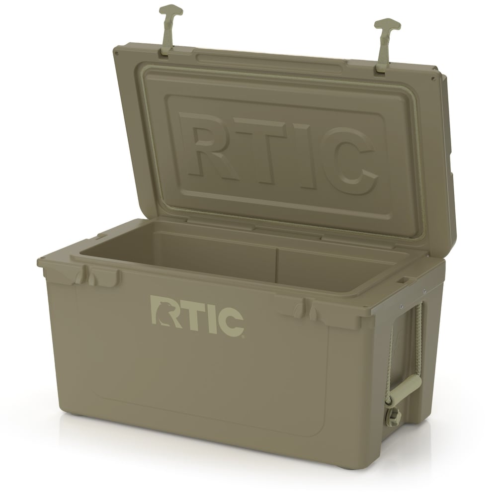 RTIC For Outdoor 65 QT Ultra-Tough Cooler - Olive - Image 3