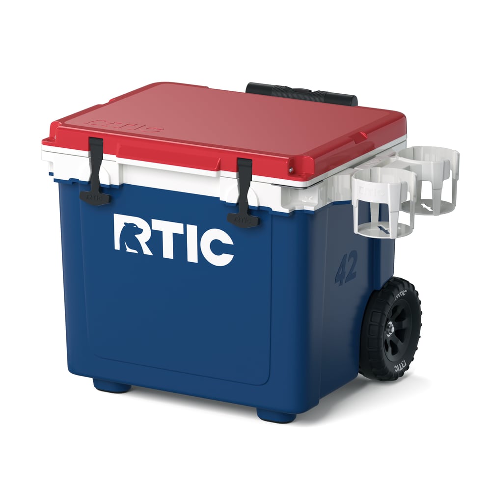 RTIC For Outdoor 42 QT Ultra-Light Wheeled Cooler - Patriot - Image 13