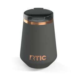 Alternative view of RTIC For Outdoor 12oz Happy Hour Wine Tumbler - Light Black