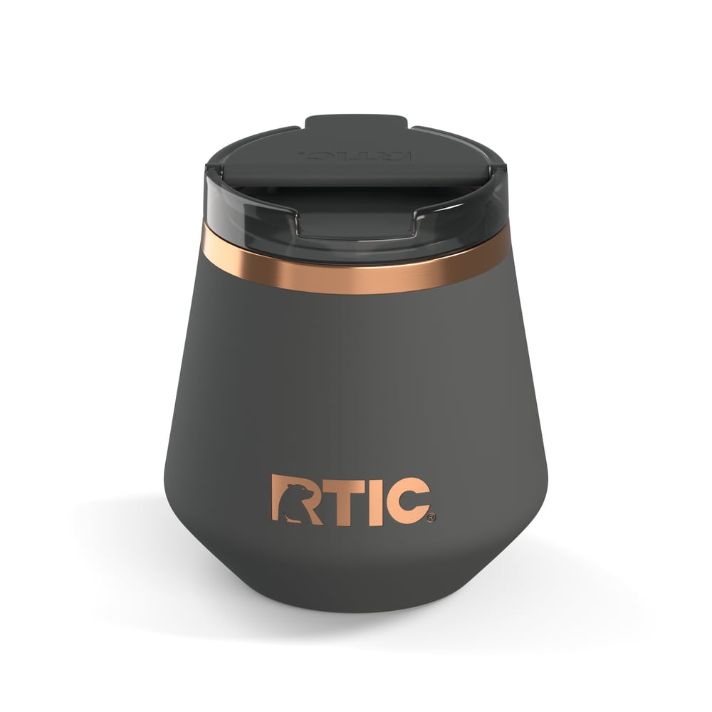 RTIC For Outdoor 8oz Happy Hour Pint Tumbler - Light Black - Image 4