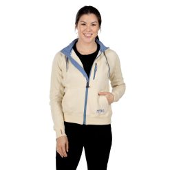 RTIC Insulated Women's Water-Repellent Full-Zip Hoodie-Bone