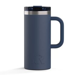 Alternative view of RTIC Insulated Road Trip Travel Mug - Navy