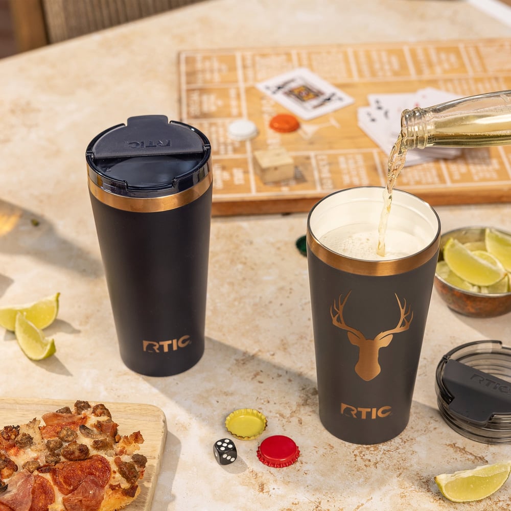 RTIC For Outdoor 18oz Happy Hour Pint Tumbler - Rosewater - Image 10