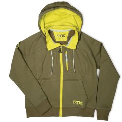 Alternative view of RTIC Insulated Women's Water-Repellent Full-Zip Hoodie-Olive