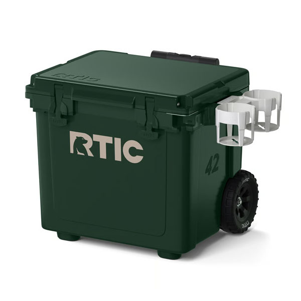 RTIC For Outdoor 42 QT Ultra-Light Wheeled Cooler - Dark Pine - Image 11