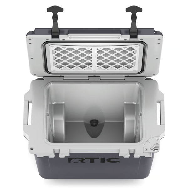 RTIC Insulated 22 QT Ultra-Light Wheeled Cooler - Dark Grey & Cool Grey - Image 4
