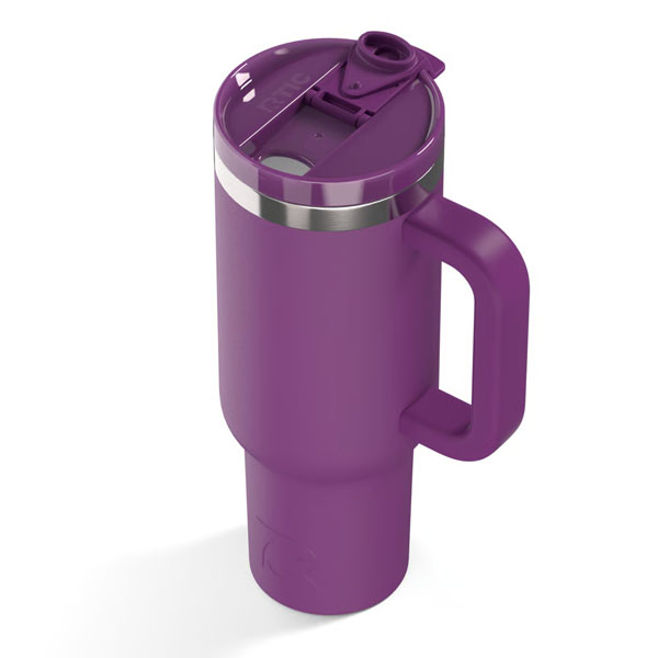RTIC For Outdoor Road Trip Tumbler - Berry Jam - Image 5
