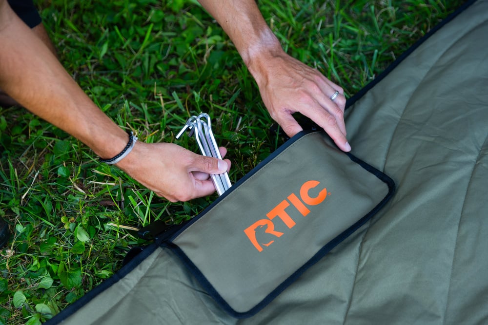 RTIC For Outdoor Anywhere Blanket - Coal - Image 5