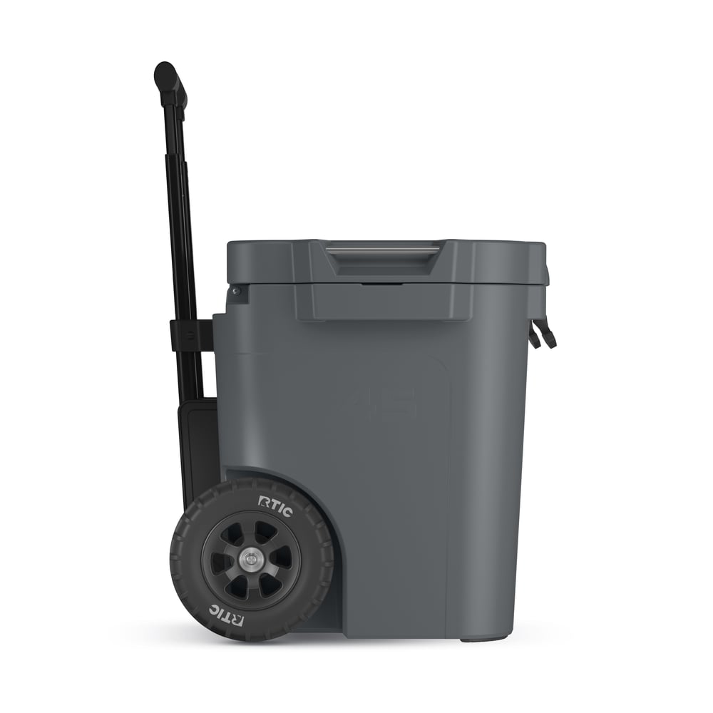 RTIC For Outdoor 45 QT Ultra-Tough Wheeled Cooler - Dark Grey - Image 12