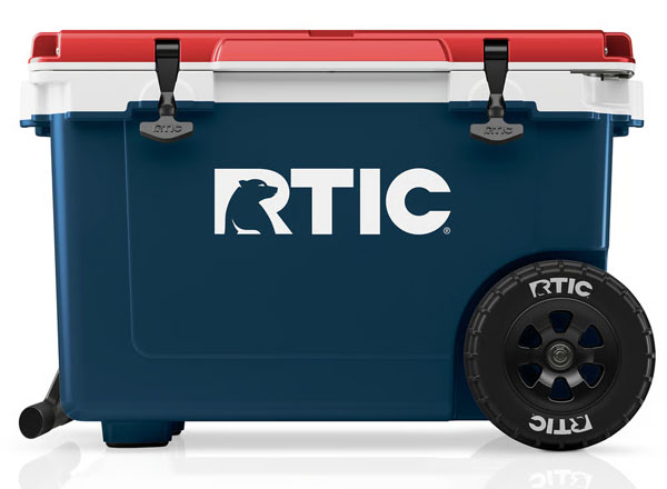 RTIC For Outdoor 52 QT Ultra-Light Wheeled Cooler - Patriot - Image 2
