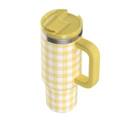 Alternative view of RTIC For Outdoor Road Trip Tumbler - Sunlight Gingham